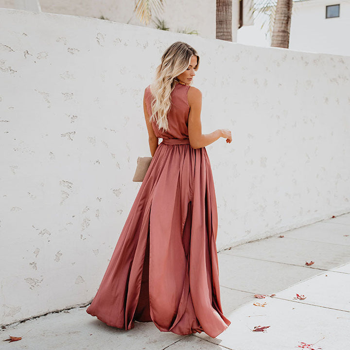 Lola - Elegancka modna wygodna luksusowa suknia dla wyrafinowanego stylu