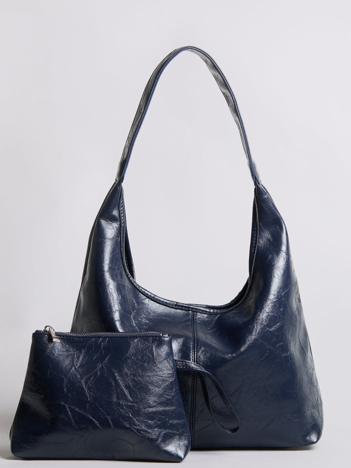 Mia Aged Leather Tote Bag