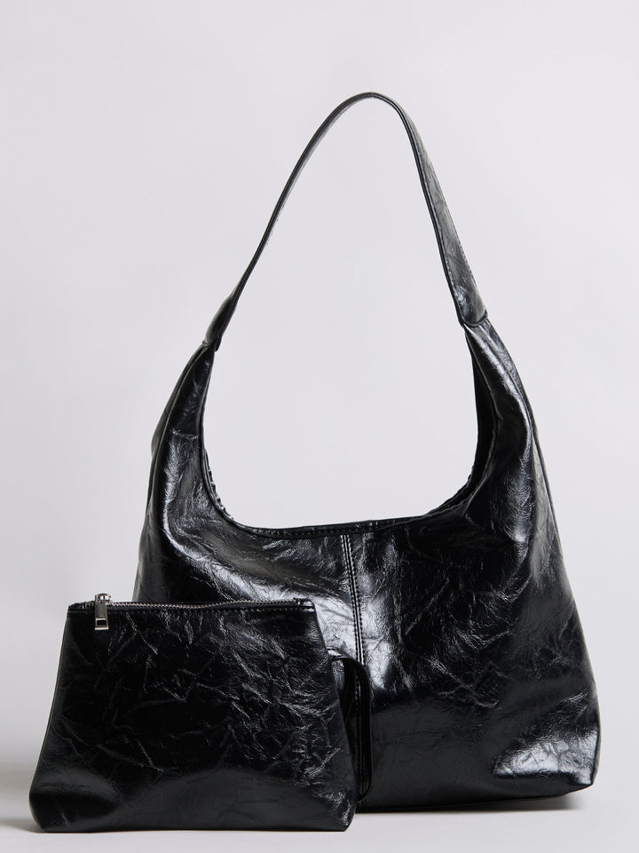Mia Aged Leather Tote Bag