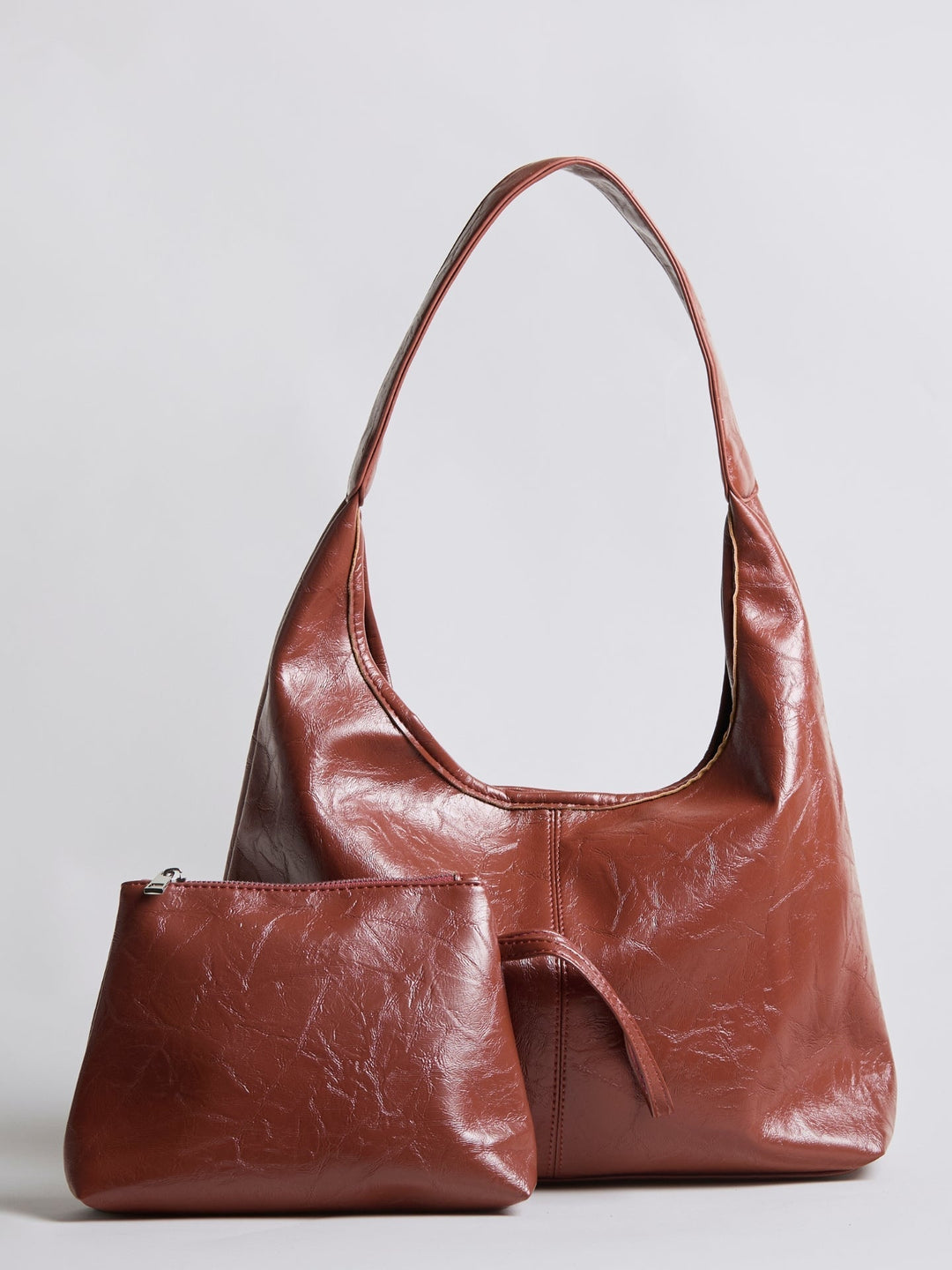Mia Aged Leather Tote Bag
