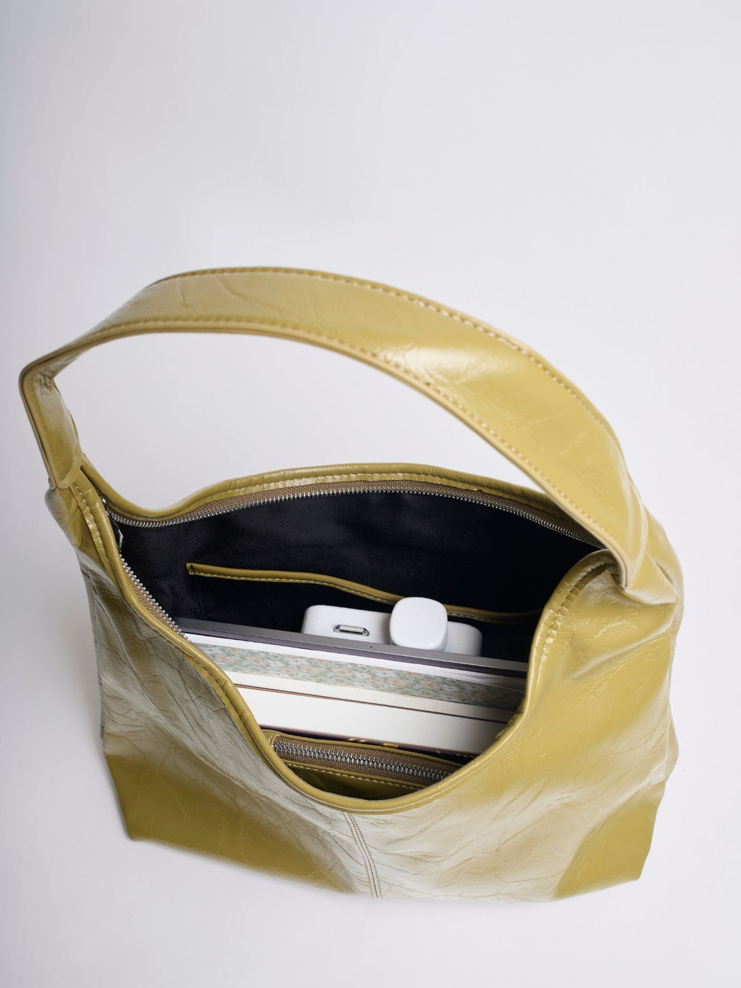 Mia Aged Leather Tote Bag