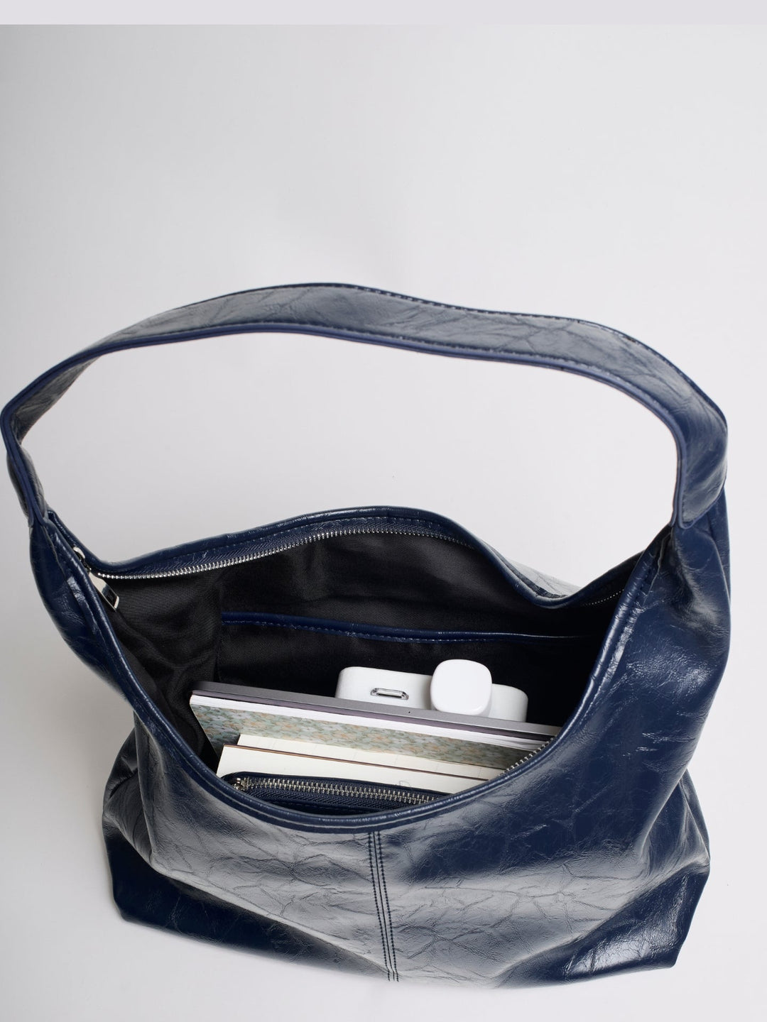 Mia Aged Leather Tote Bag