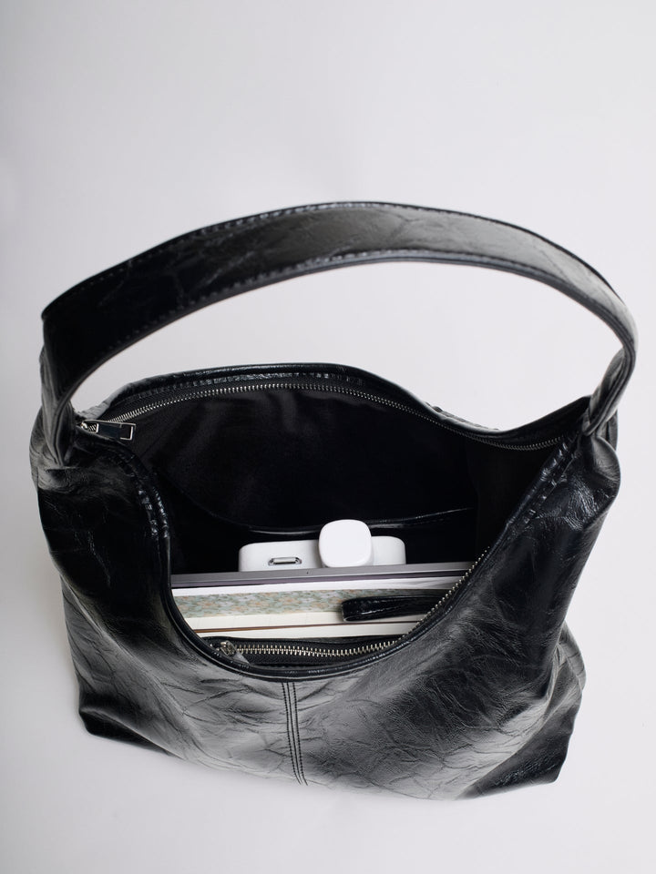 Mia Aged Leather Tote Bag