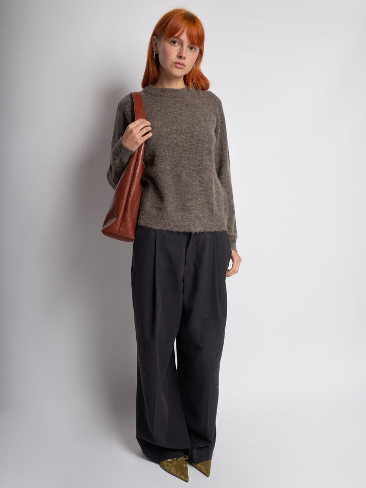 Mia Aged Leather Tote Bag