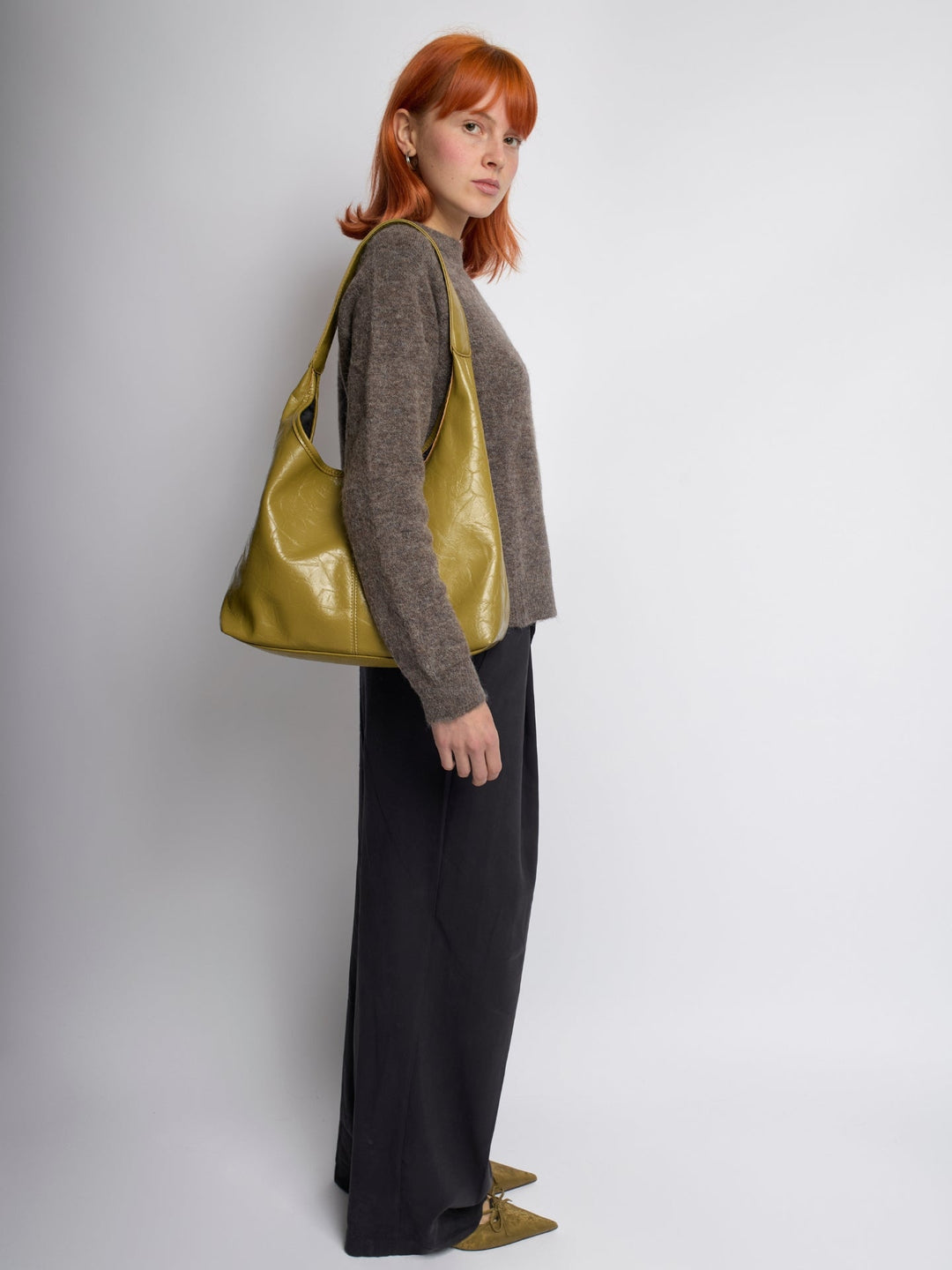 Mia Aged Leather Tote Bag