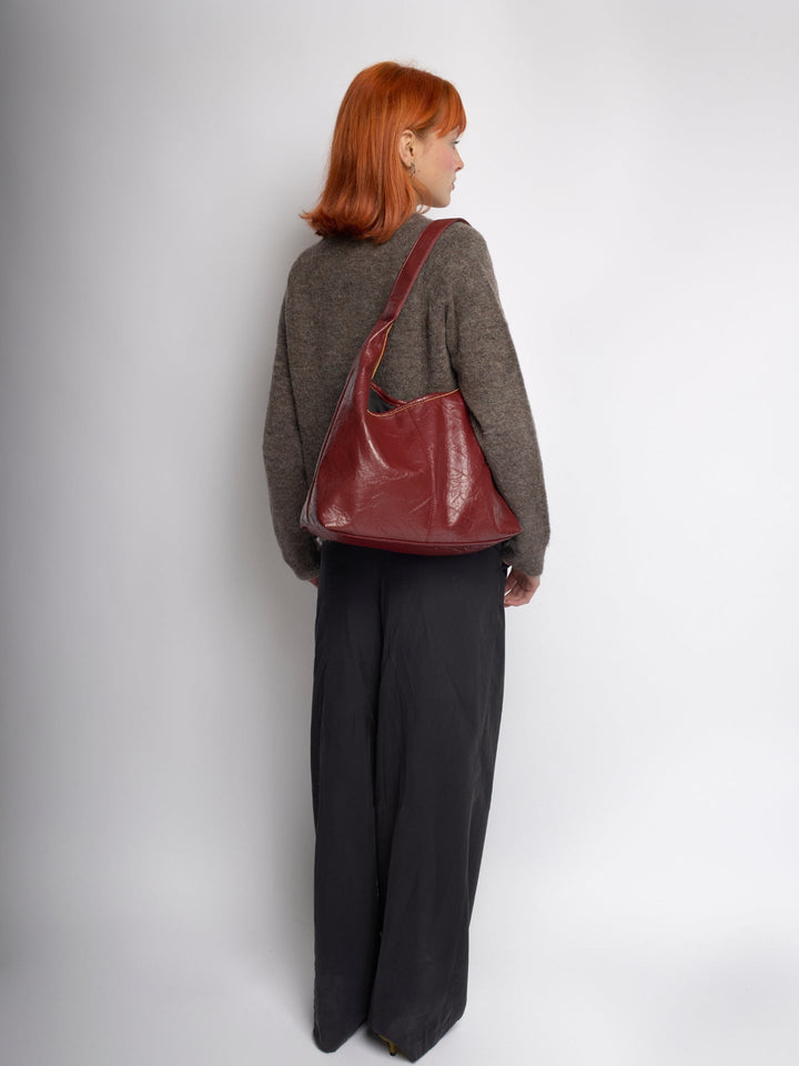 Mia Aged Leather Tote Bag