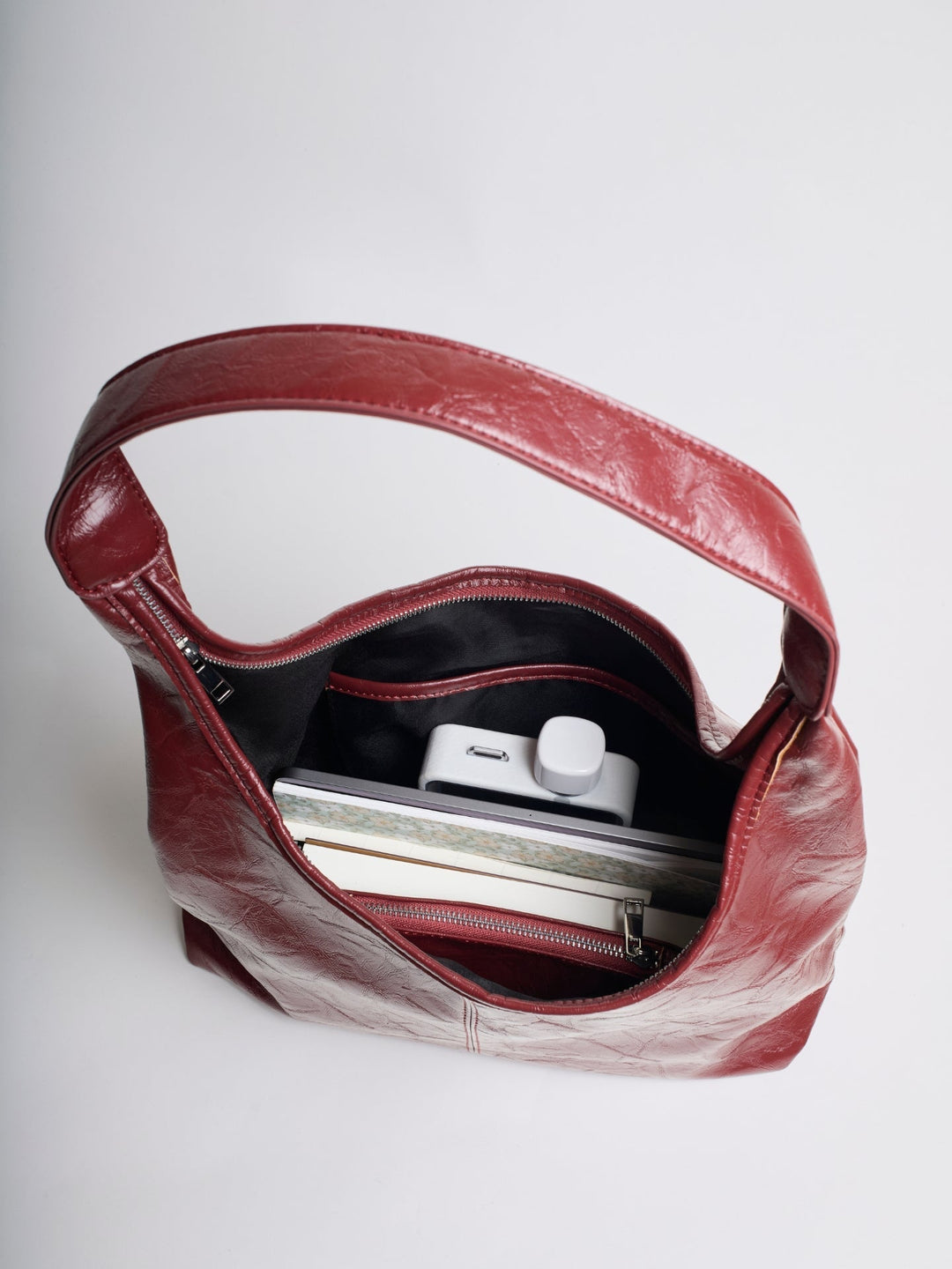 Mia Aged Leather Tote Bag