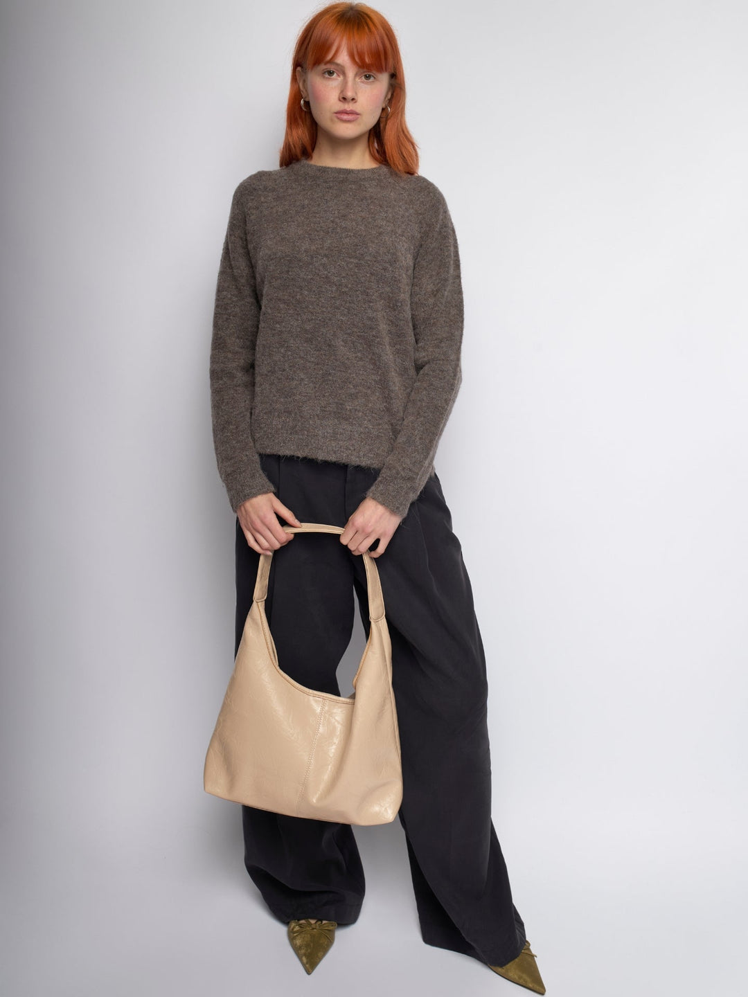 Mia Aged Leather Tote Bag