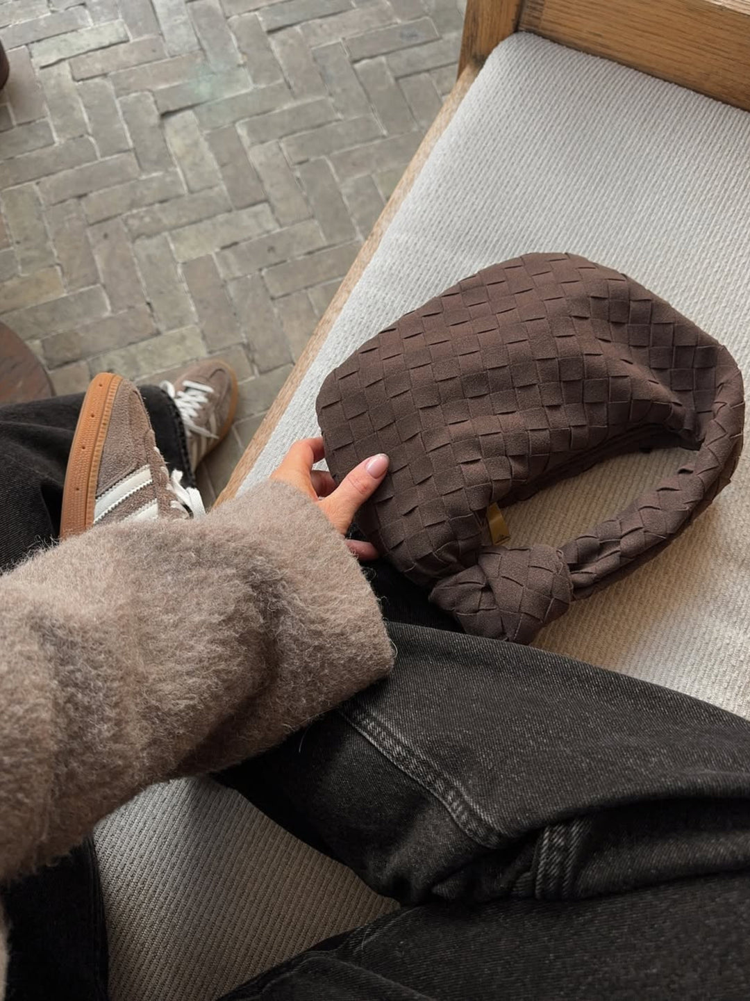 Gio Mini Suede Bag