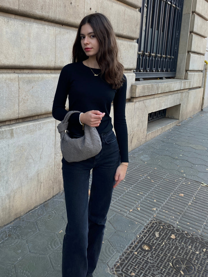 Gio Mini Suede Bag