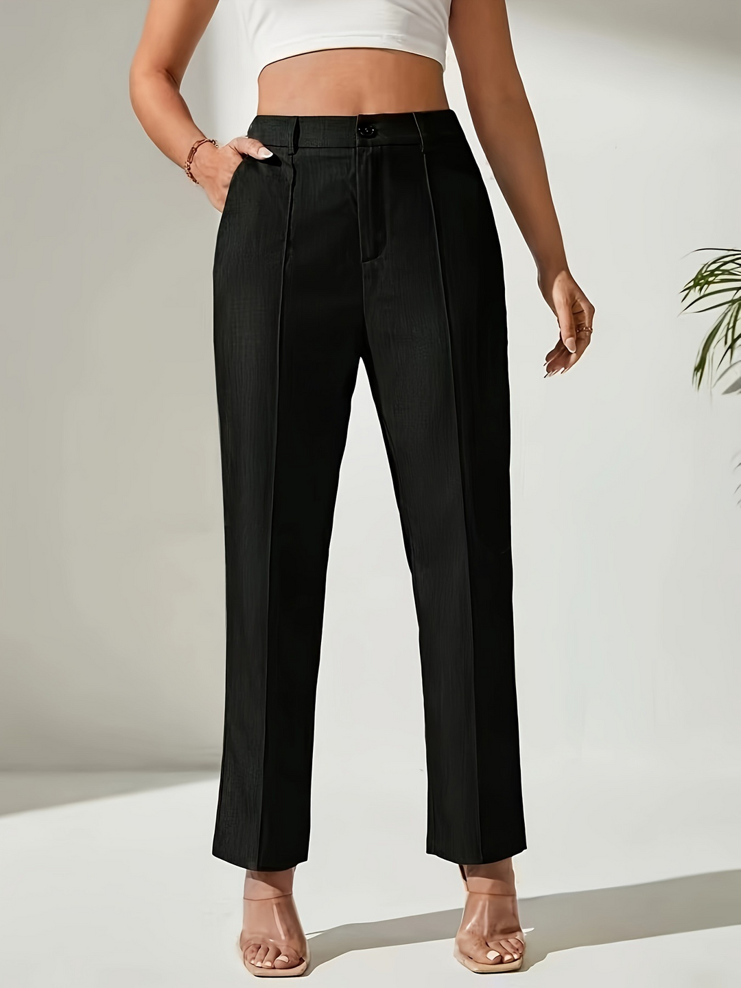 Rosea flared trousers