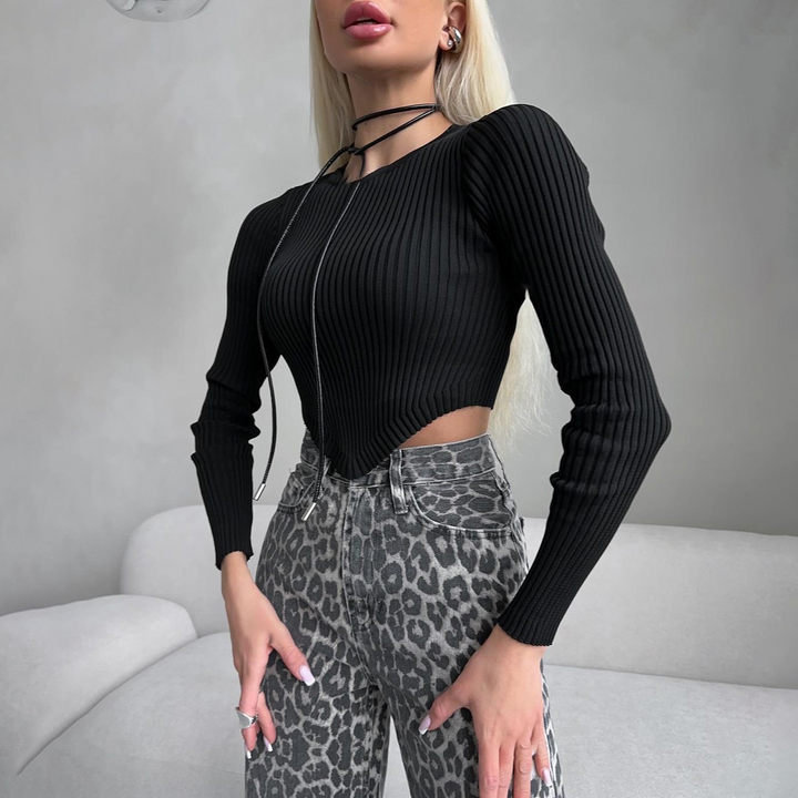 Rosea Leopard Allover Jeans