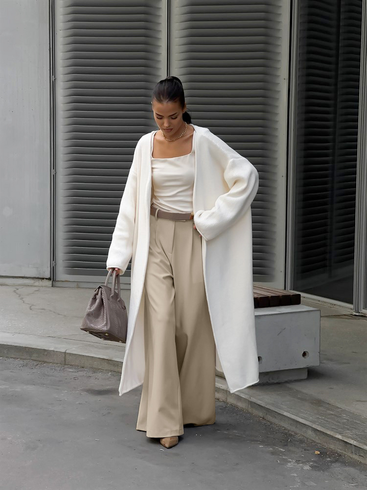 Rosea Tailored Wide Leg Trousers