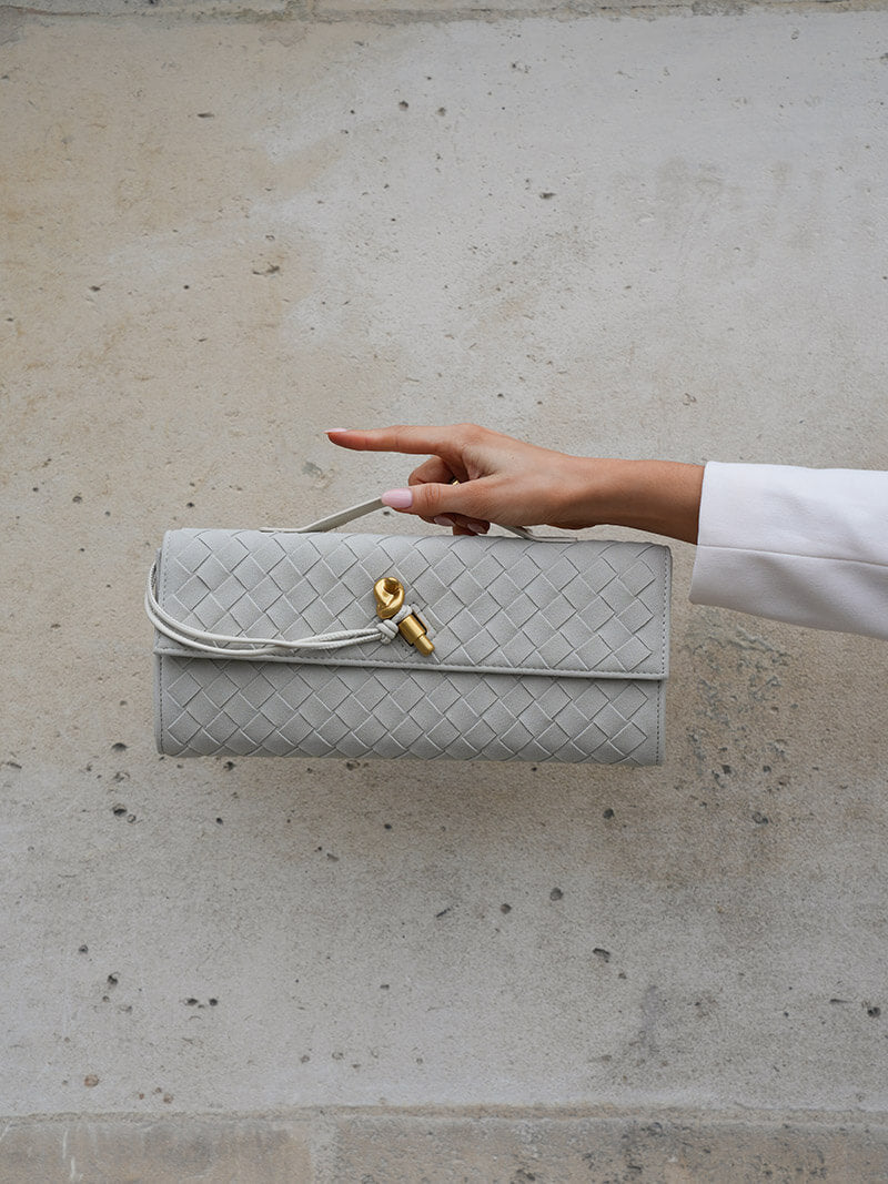 Bianca suede bag