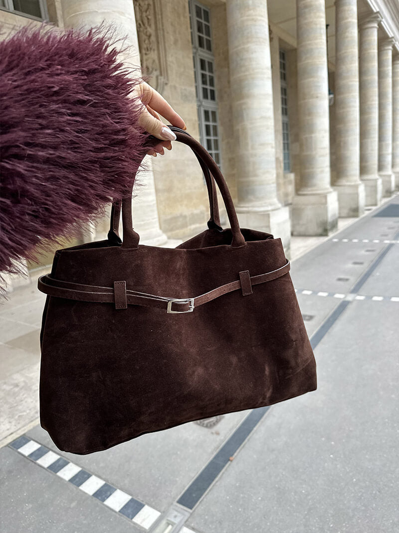 Dallia suede bag