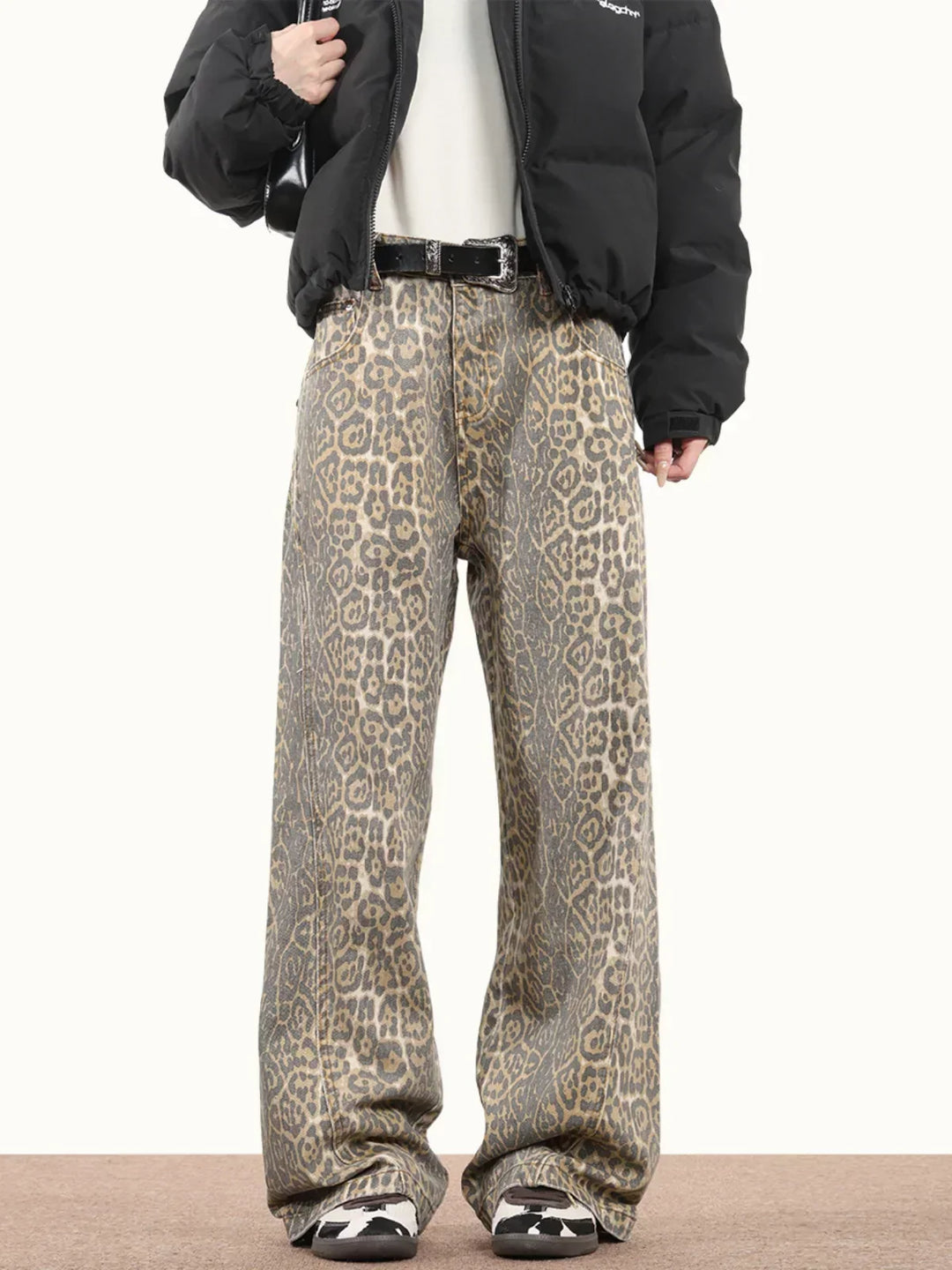 Rosea Leopard Jeans
