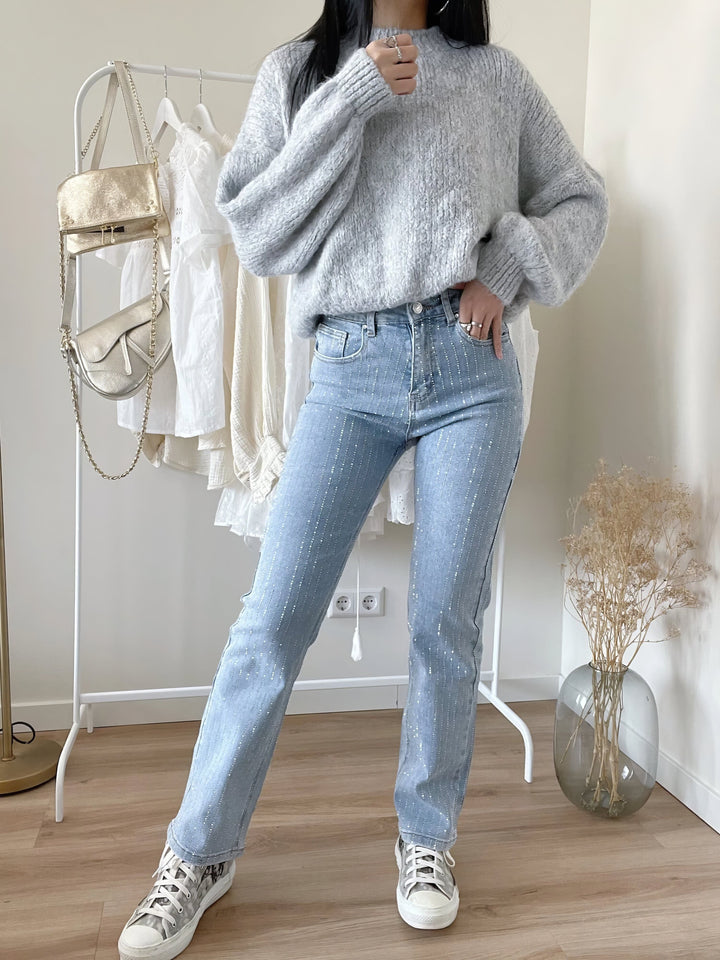 Rosea Glitter Pink Jeans