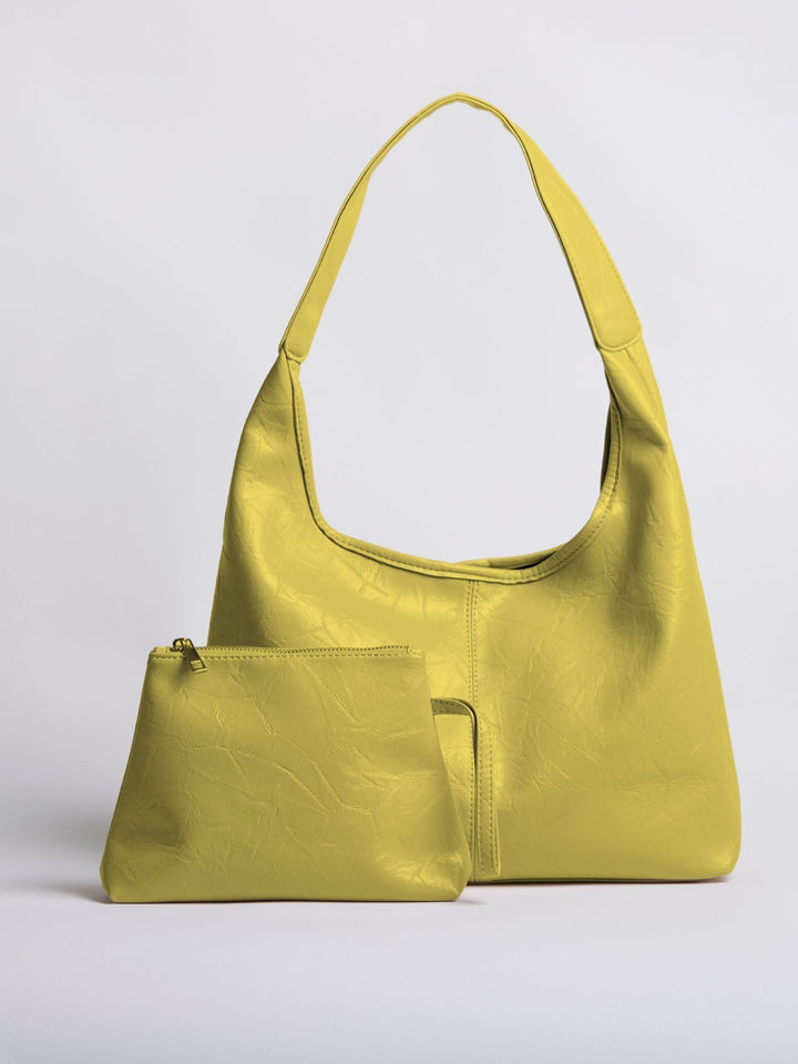 Mia Aged Leather Tote Bag