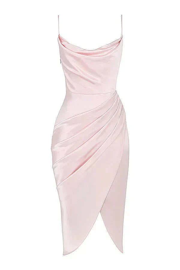 Rosea luxury silk maxi dress with corset