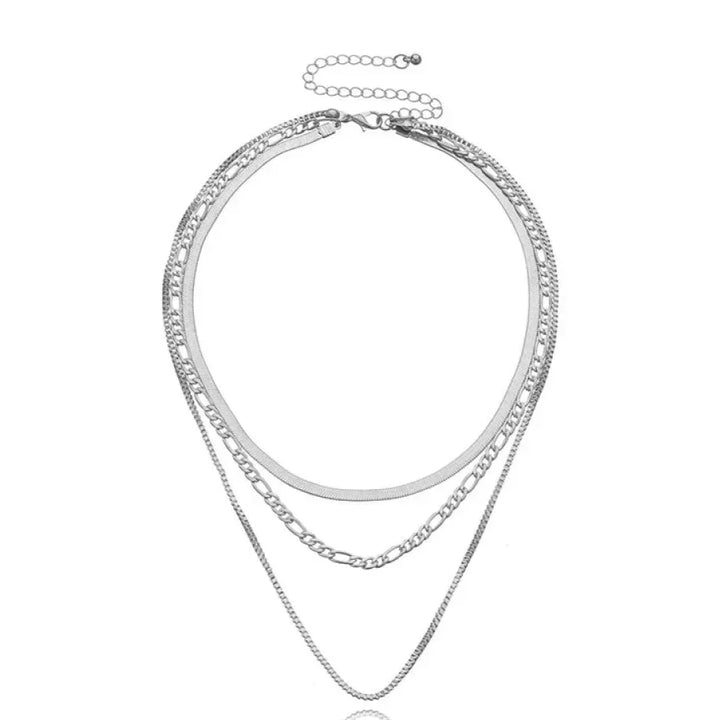 Giselle | Gold 3-piece layered necklace