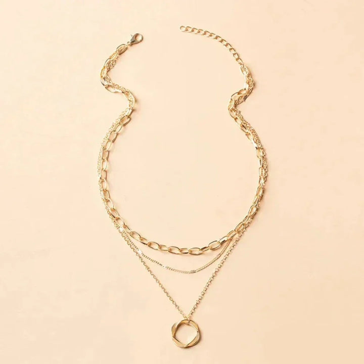 Elira | Vintage Gold Layered Chain 